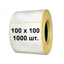 Термоэтикетка 100х100 (1000 шт.)