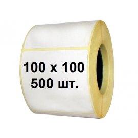 Термоэтикетка 100х100 (500 шт.)