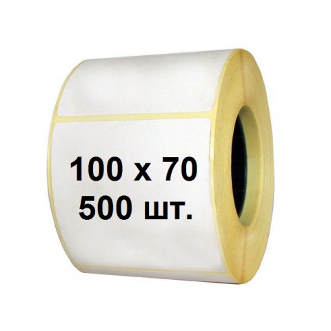 Термоэтикетка 100х70 (500 шт.)
