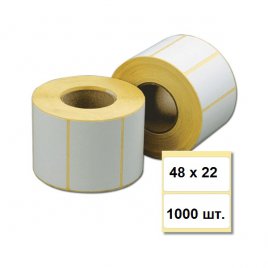 Термоэтикетка 48х22 (1000 шт.)