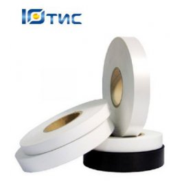 Тканая этикетка сатин 25 мм х 200 метров 